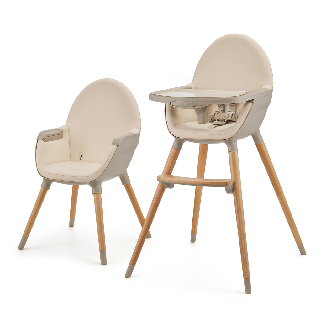 KINDERKRAFT Stolička jedálenská FINI2 Farba: Beige