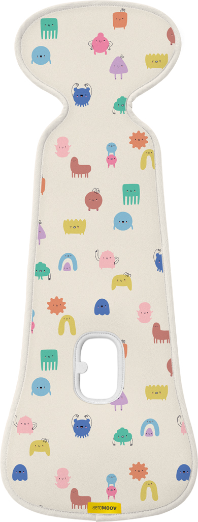 AEROMOOV Vložka do autosedačky 9-18 kg Variant: Funny Shapes