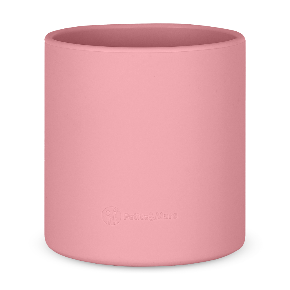PETITE&MARS Hrnček silikonový Take&Match 6m+ Variant: Dusty rose
