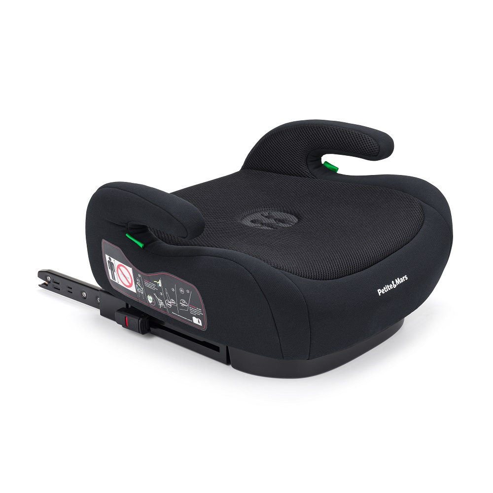 PETITE&MARS Podsedák Optimus Pro i-Size 125 - 150 cm (22-36 kg) Variant: Black Air