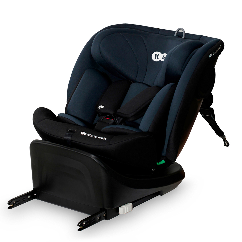 KINDERKRAFT Autosedačka I-Grow i-Size 40-150 cm Variant: Black, Farba: Čierna