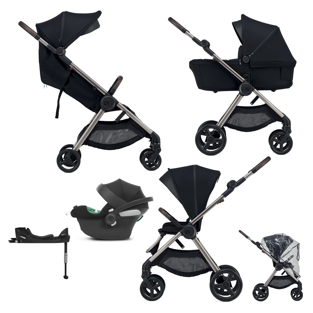 ANEX Kočík kombinovaný IQ basic + CYBEX Aton B2 i-Size + základňa Variant: Smoky