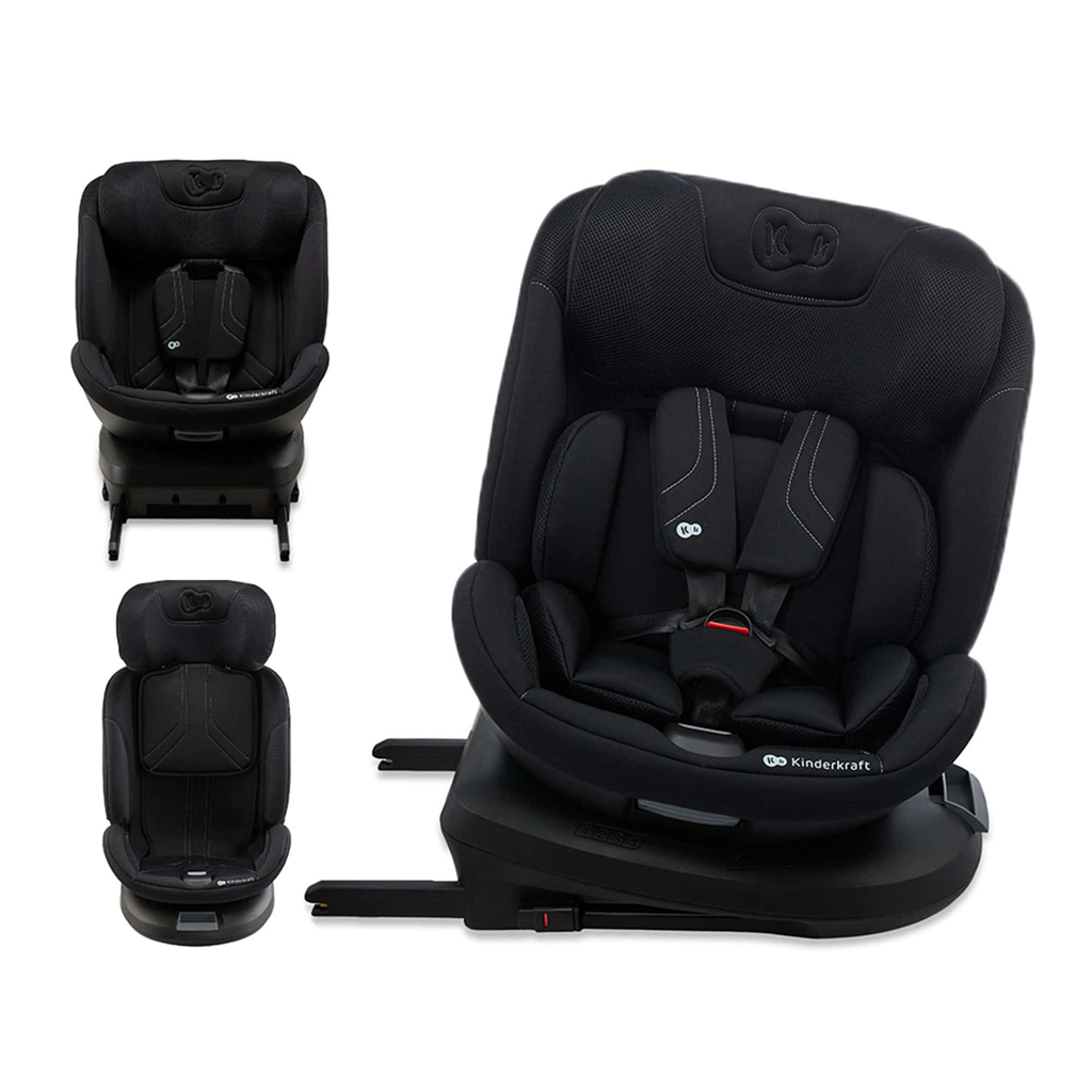 KINDERKRAFT Autosedačka Xpedition 3 i-size 40-150 cm Variant: Black