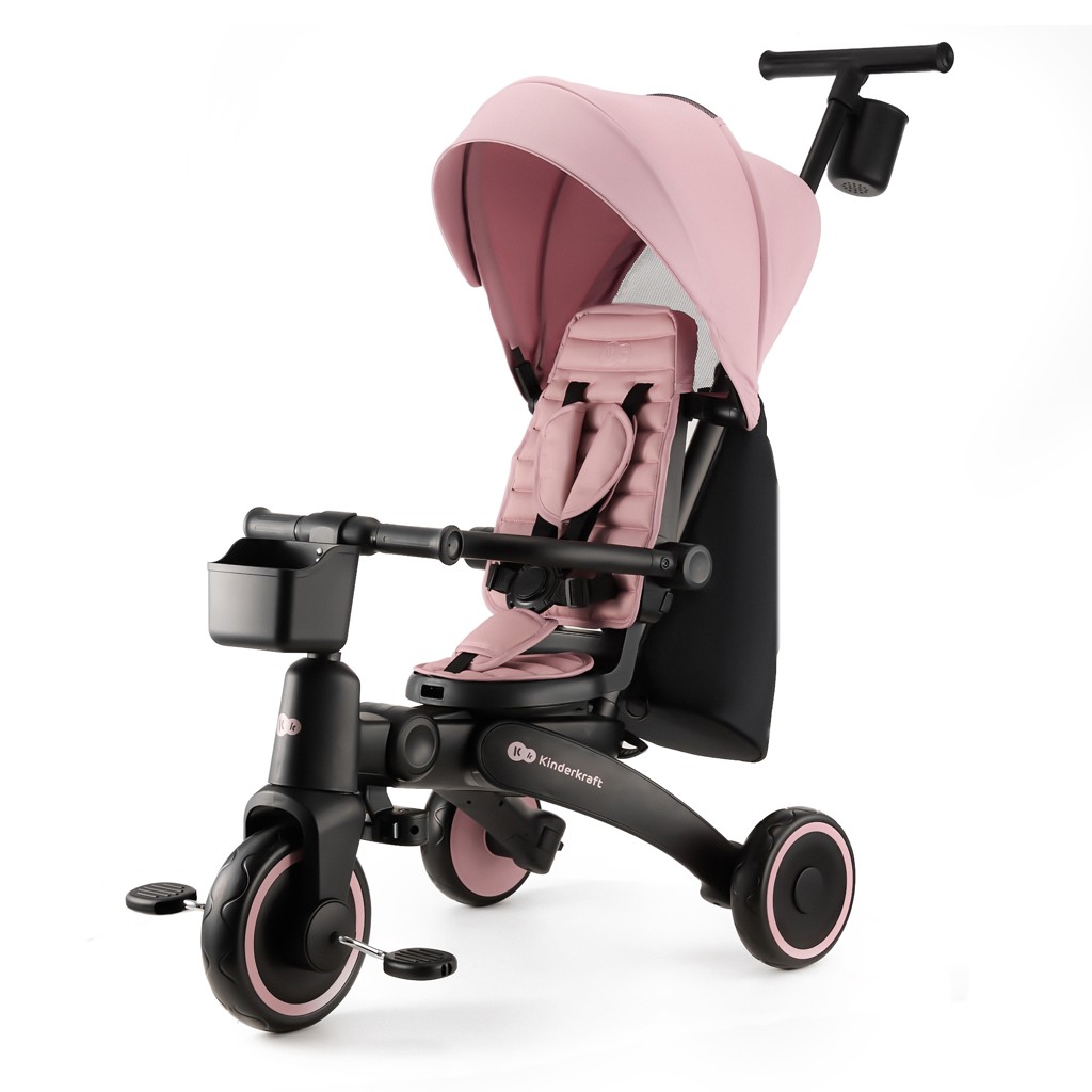KINDERKRAFT Detská trojkolka Jazz 2 Variant: Pink