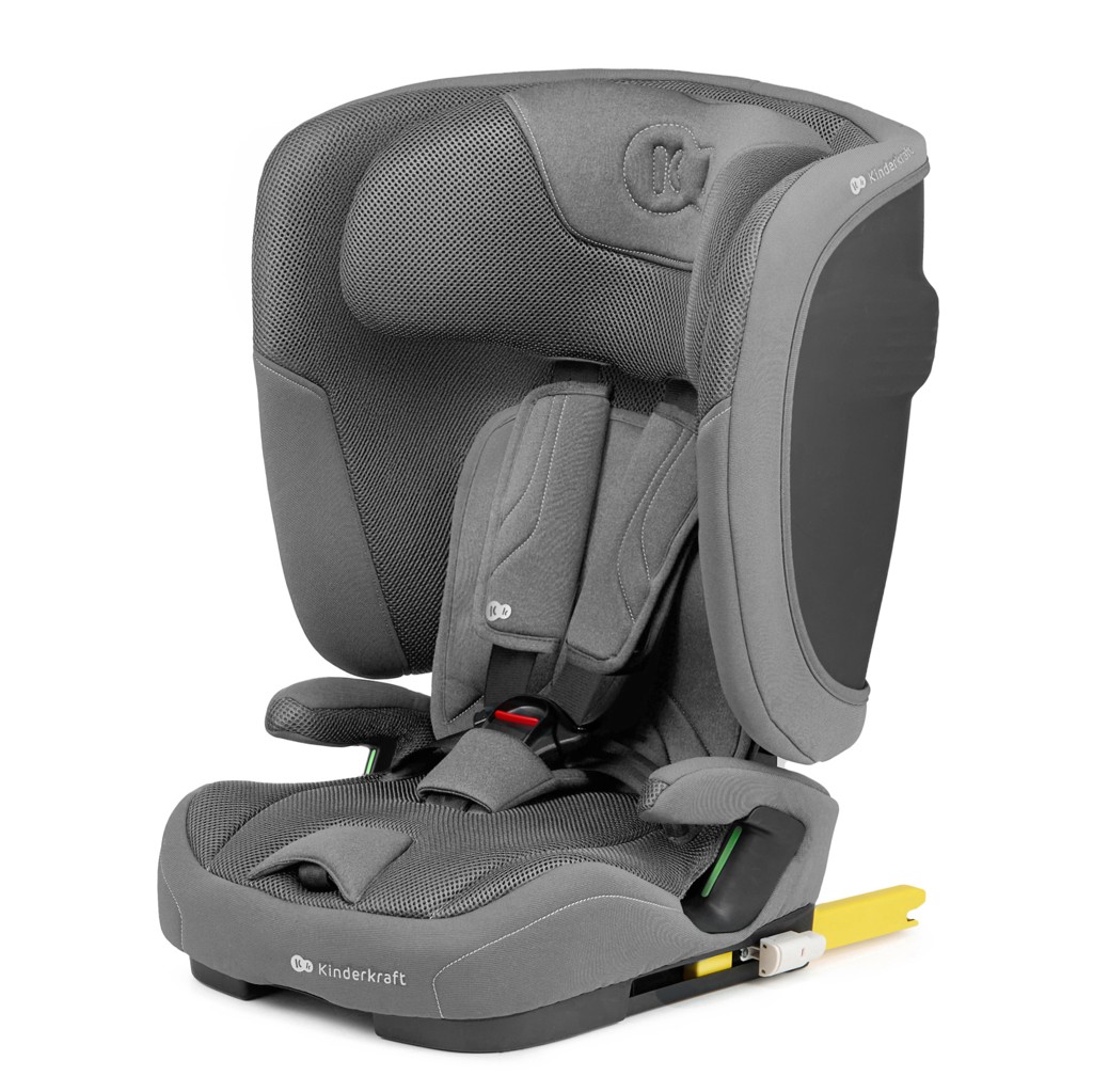 KINDERKRAFT Autosedačka Fix2Go i-Size 76-150 cm Variant: Grey