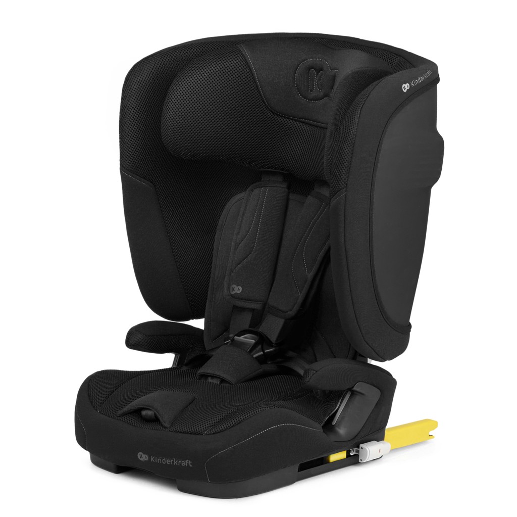 KINDERKRAFT Autosedačka Fix2Go i-Size 76-150 cm Variant: Black