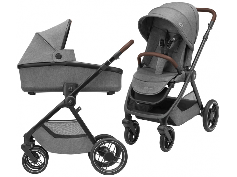 Maxi-Cosi Oxford kočík + vanička Oria Variant: Select Grey, Farba: Sivá