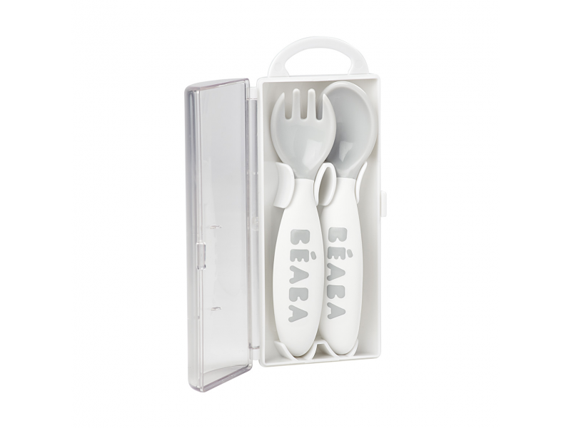 Beaba Lyžička s vidličkou v puzdre Variant: Mist
