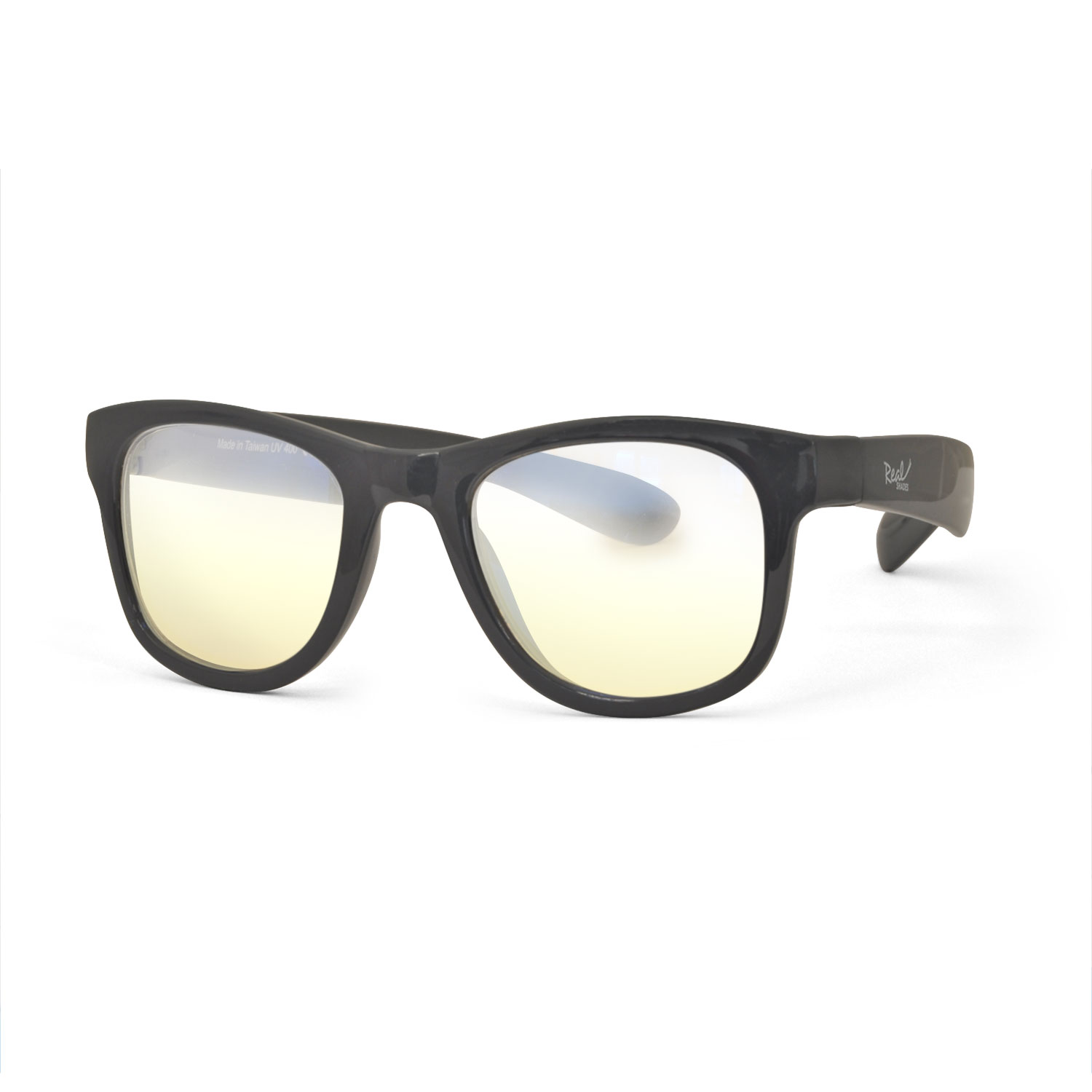 REAL SHADES Okuliare proti modrému svetlu Surf 4+, Graphite Iconic