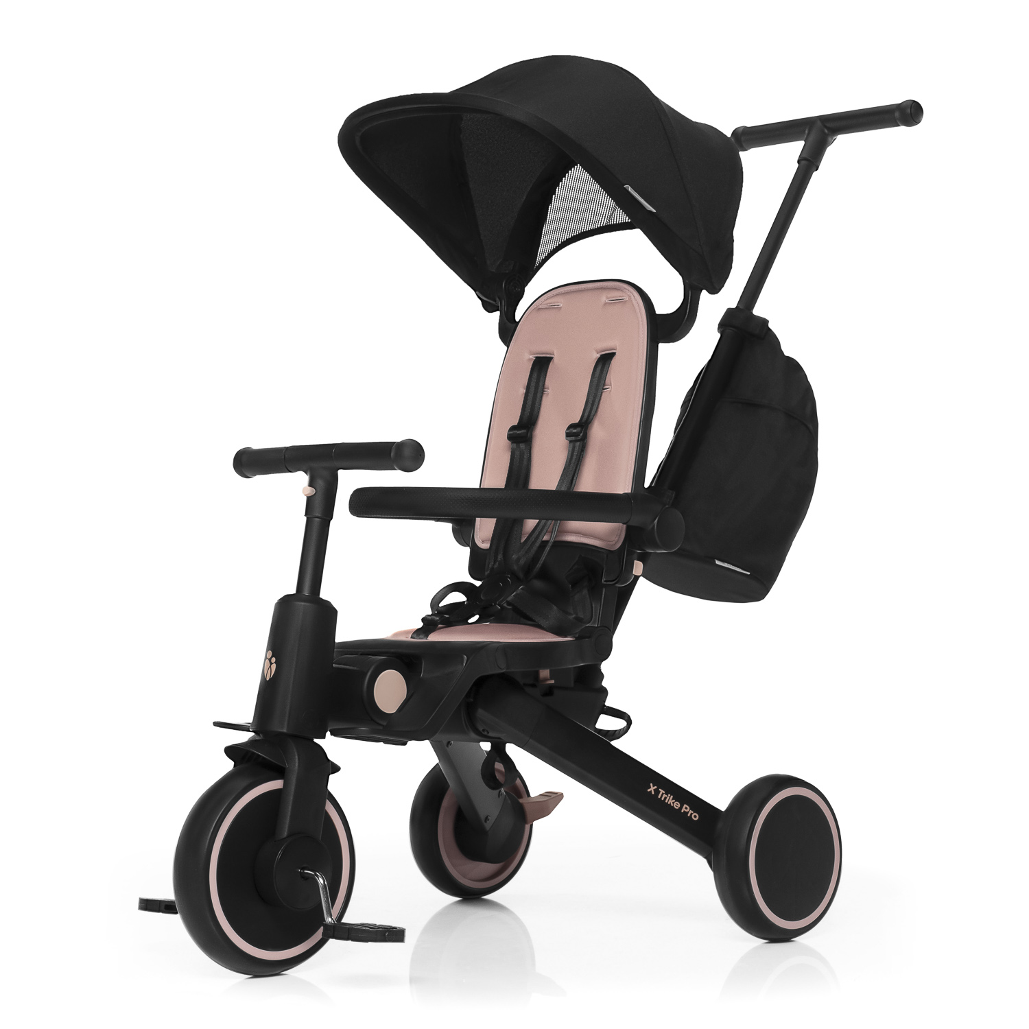 ZOPA Trojkolka X Trike Pro Variant: Coral Pink