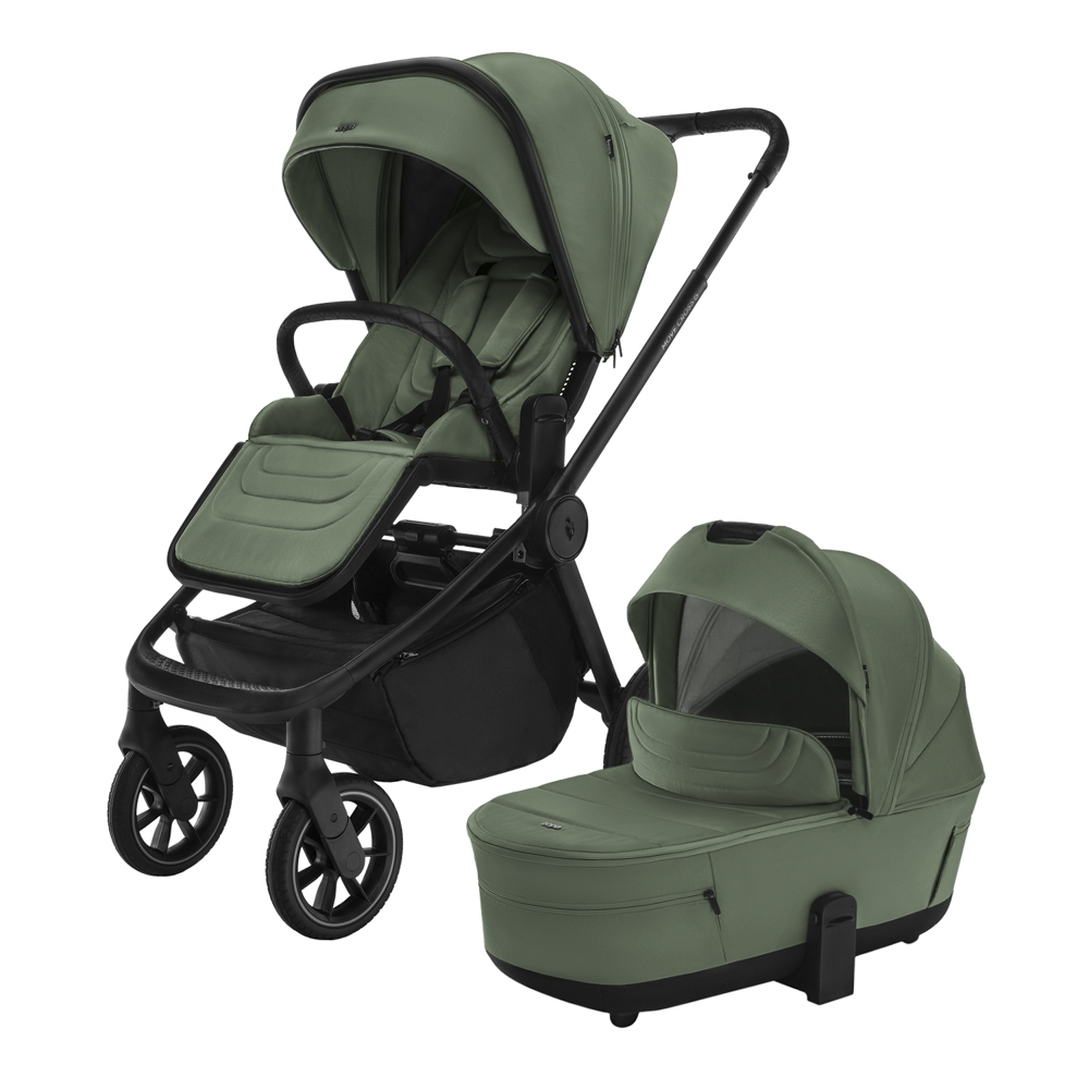 ZOPA Set športový kočík Move Cross 5 + hlboká vanička XL 5 + adaptéry Variant: Rocky Green