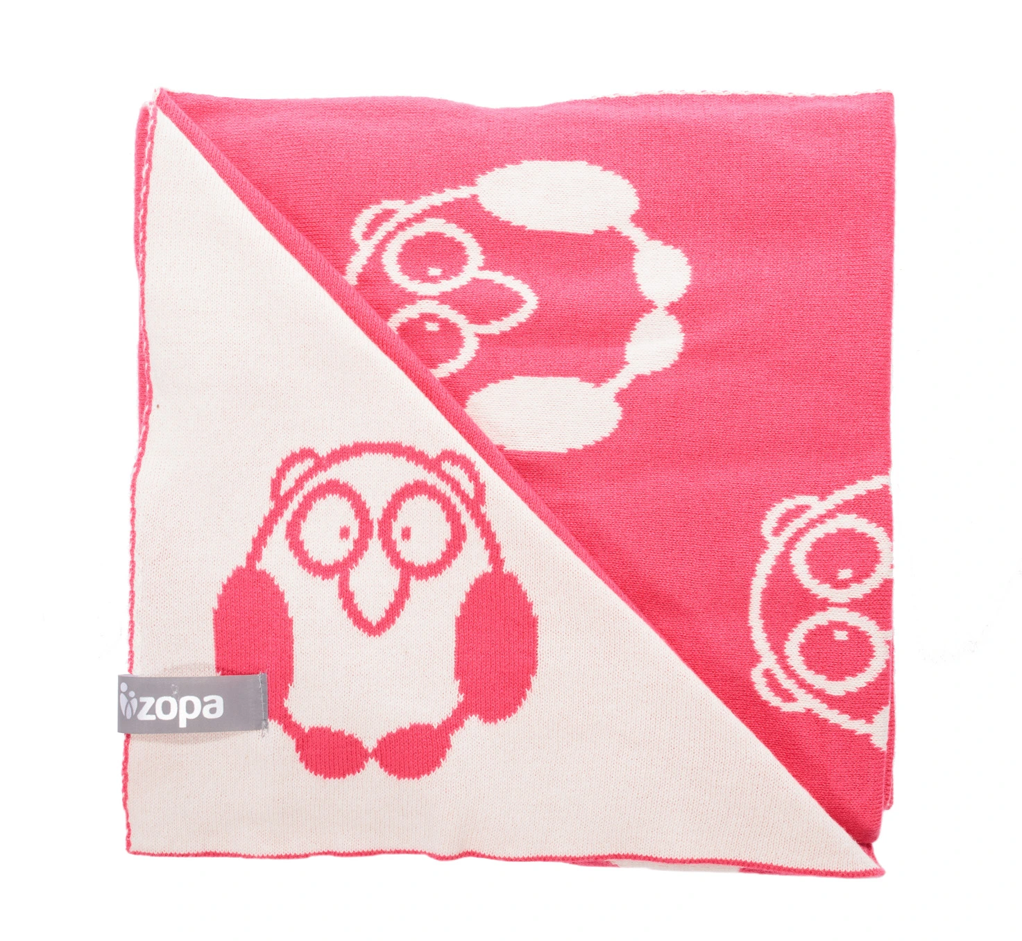 ZOPA Detská deka Little Owl Variant: Redwine