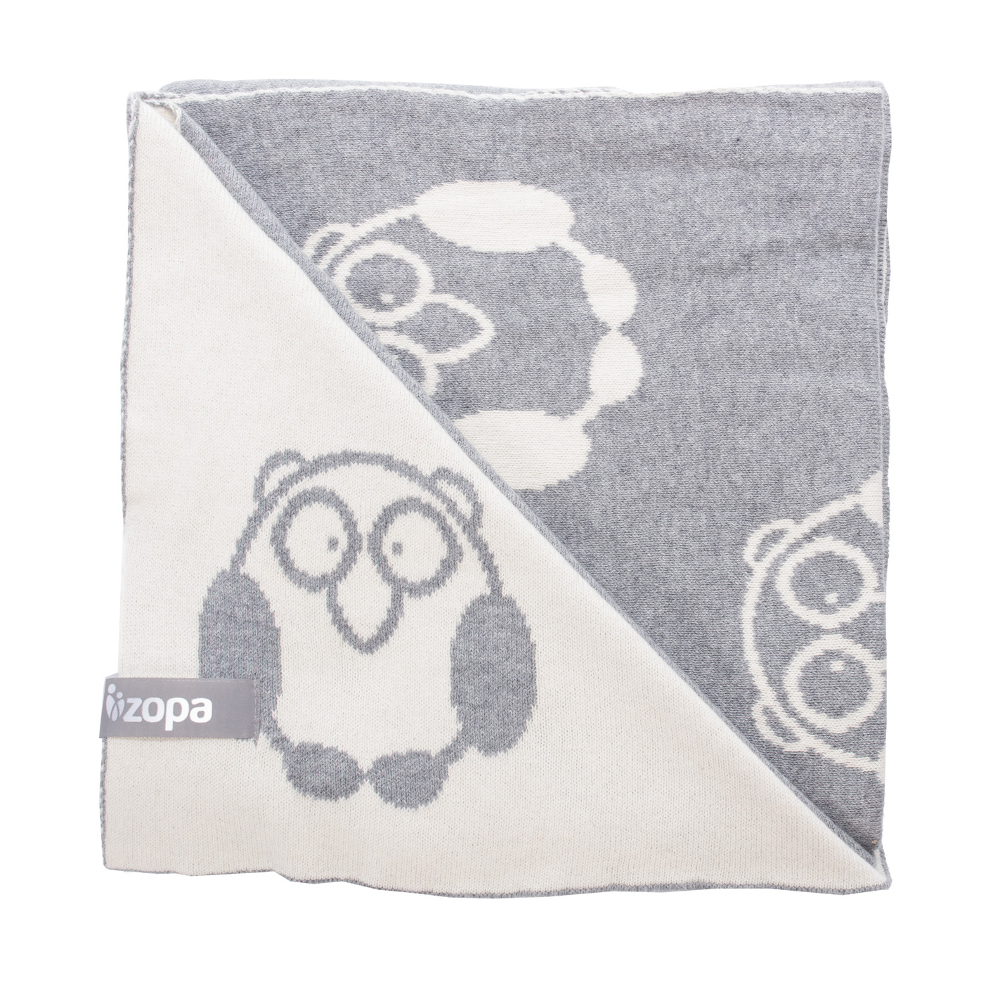 ZOPA Detská deka Little Owl Variant: Grey