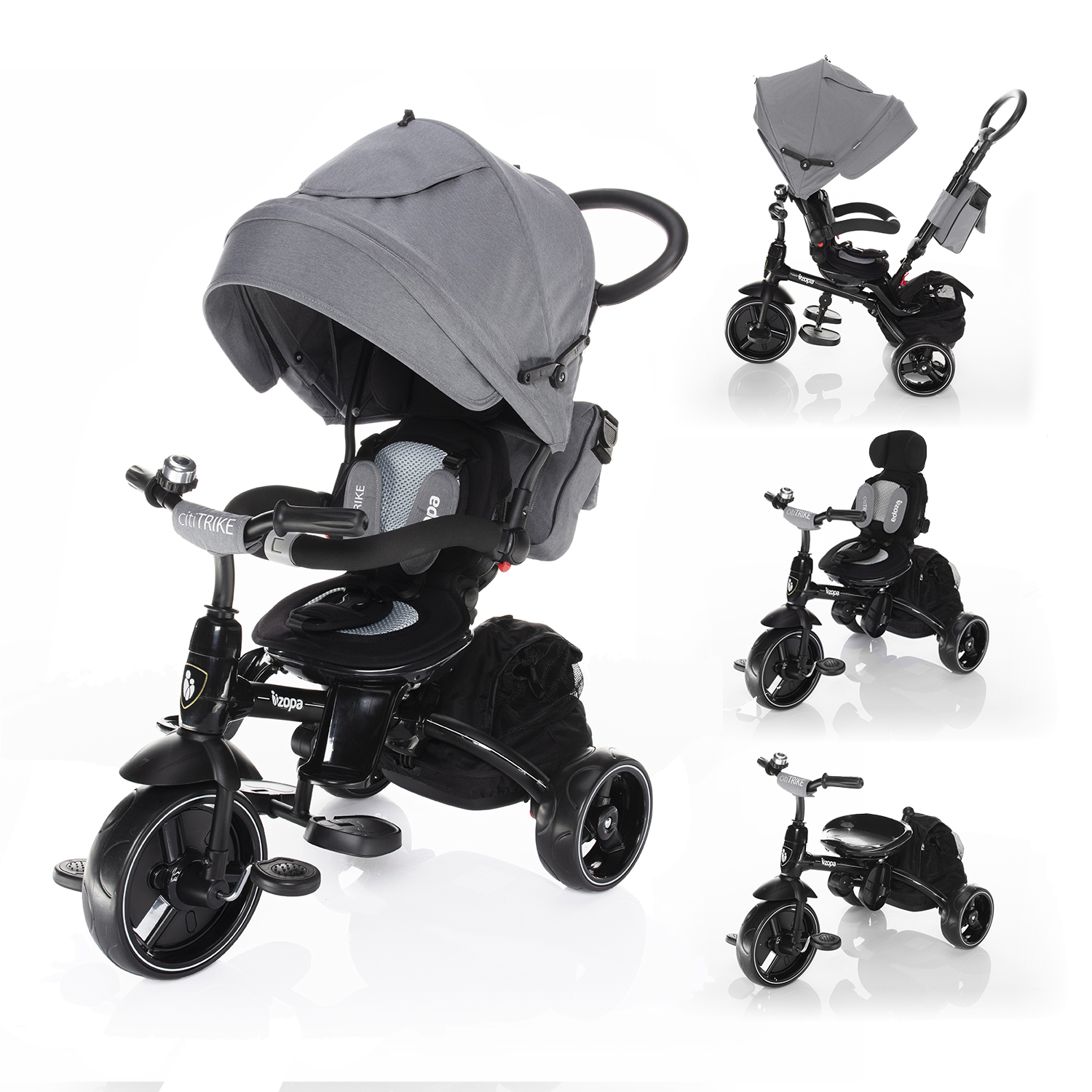 ZOPA Trojkolka Citi Trike Variant: Foggy Grey