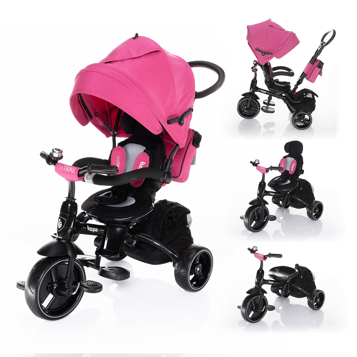 ZOPA Trojkolka Citi Trike Variant: Candy Pink