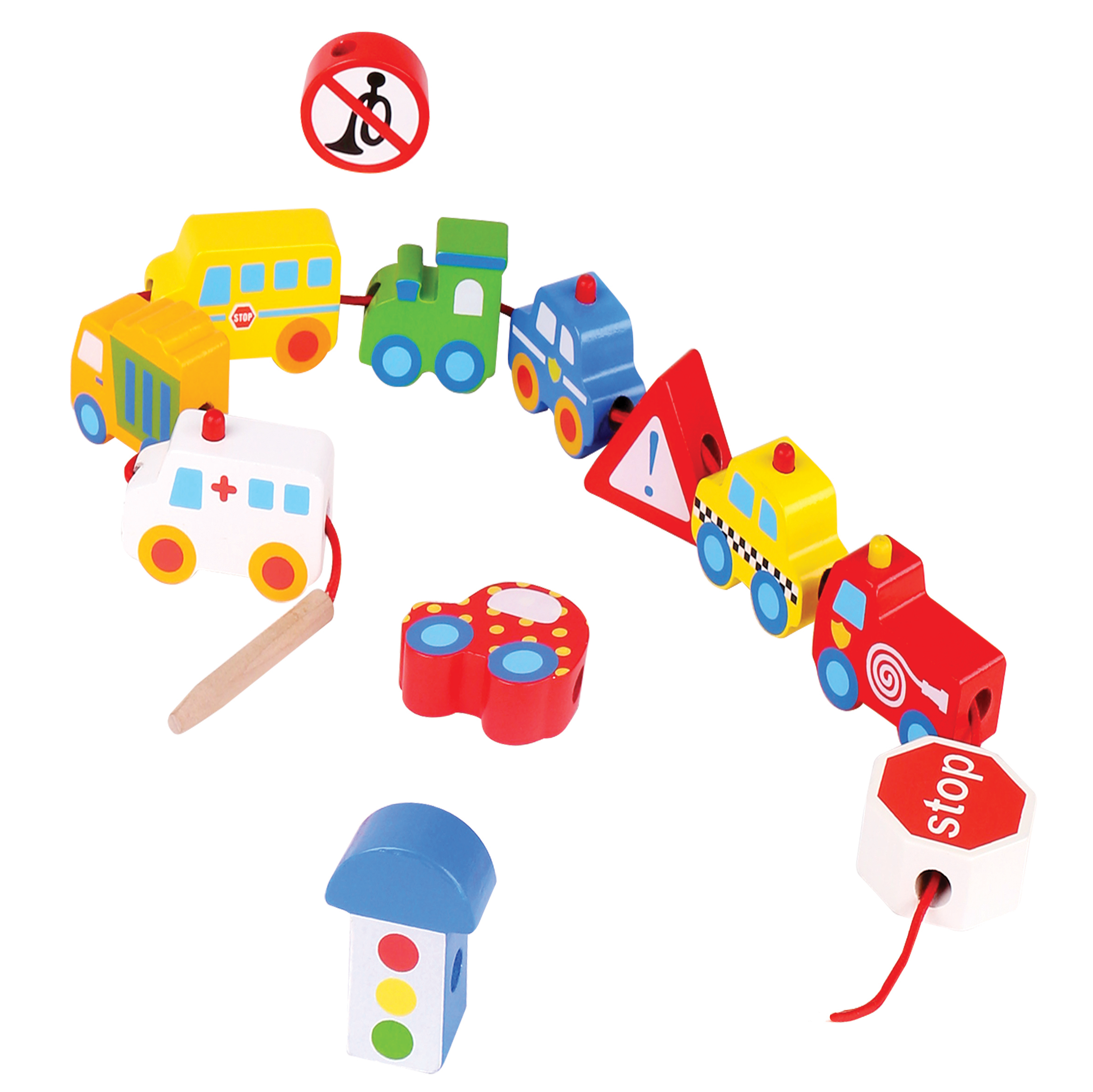 Tooky Toy Prevliekanie Doprava