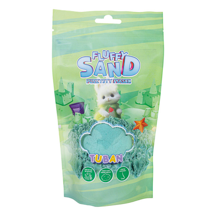 TUBAN Fluffy piesok 90 g Zelený