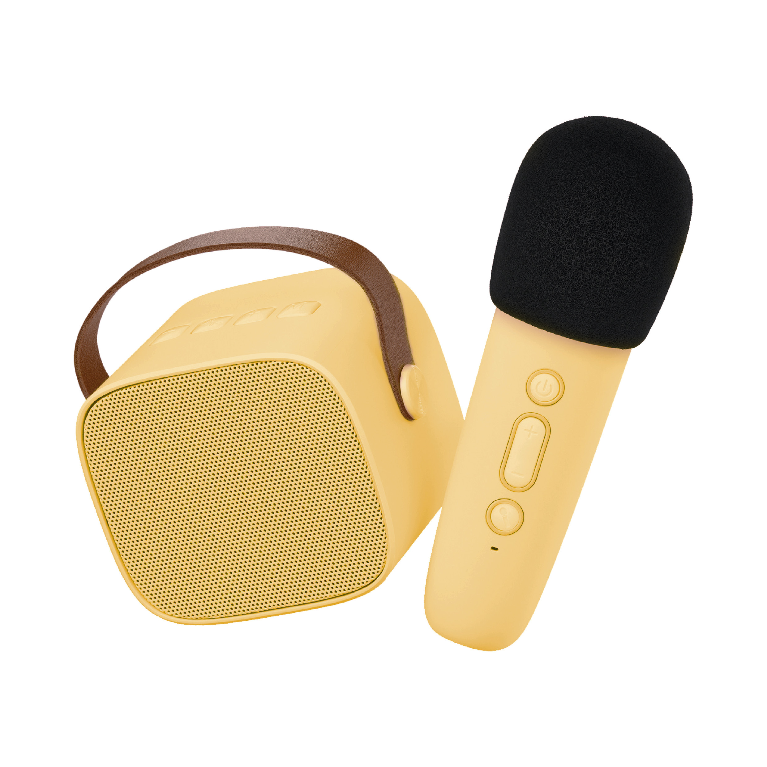 Lalarma Bluetooth Karaoke set mikrofón a reproduktor Žltý