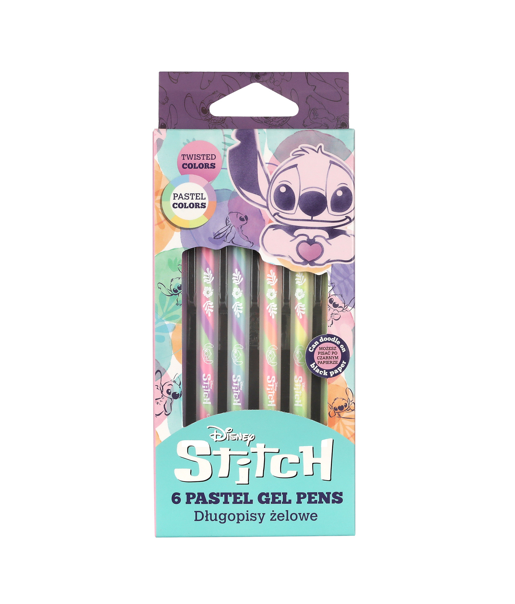 Coolpack Gélové perá Stitch Pastel 6 ks