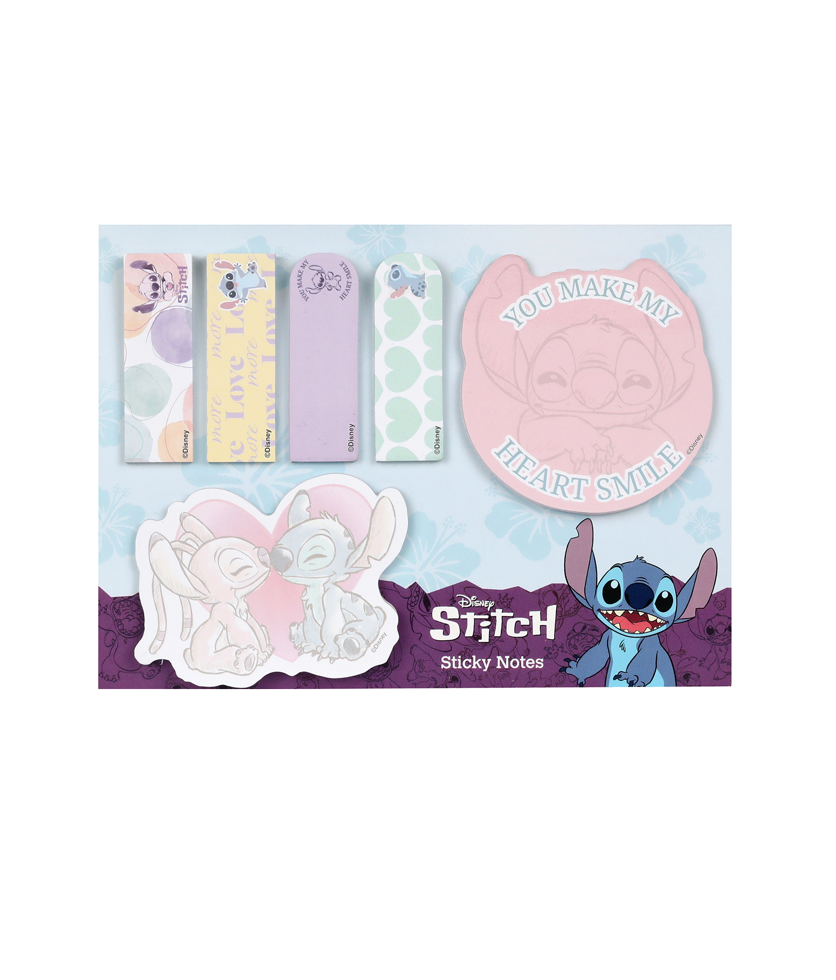 Coolpack Samolepiace záložky blue Stitch Pastel