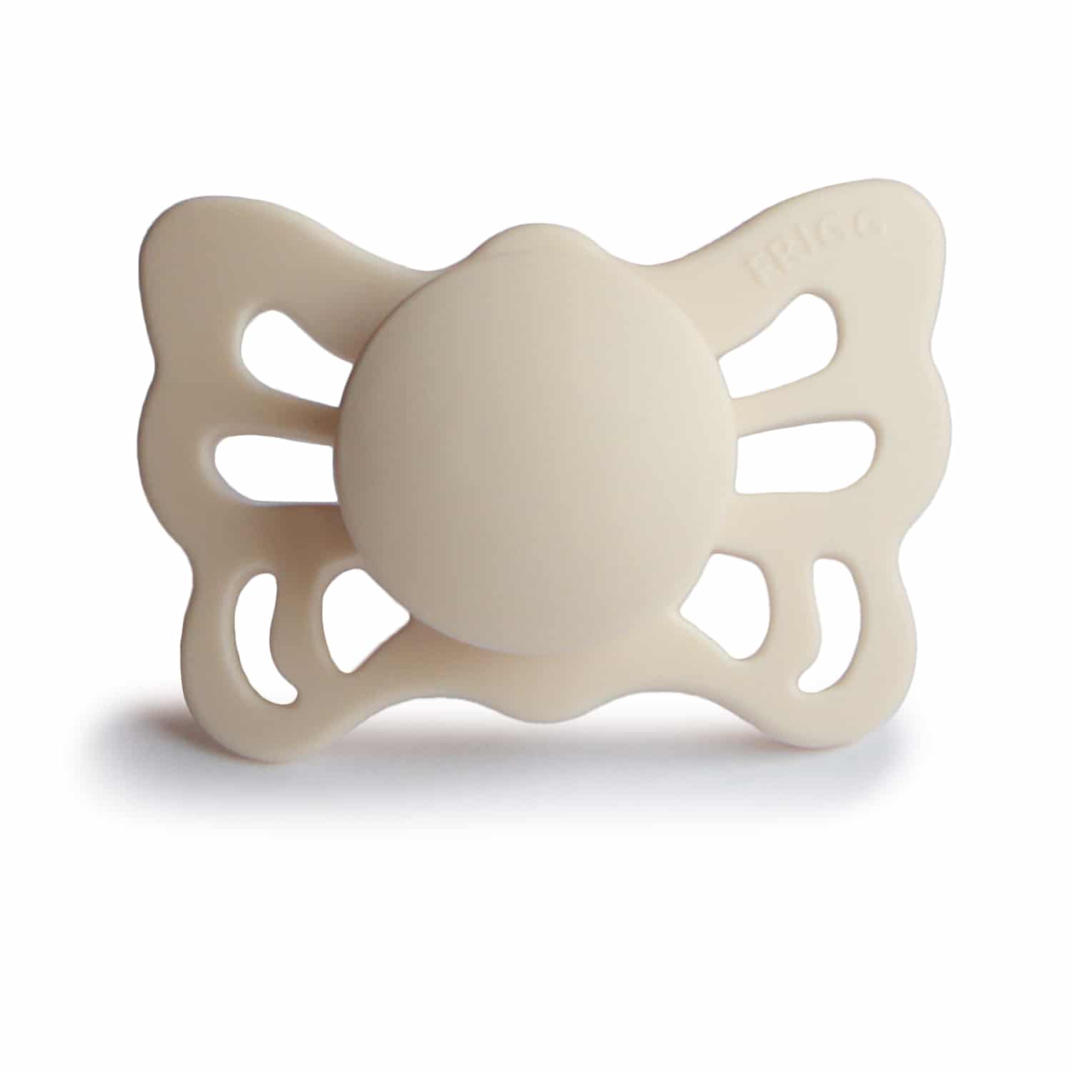 Frigg ANATOMICKÝ CUMLÍK BUTTERFLY CREAM, 0-6M, SILIKÓN Variant: Cream