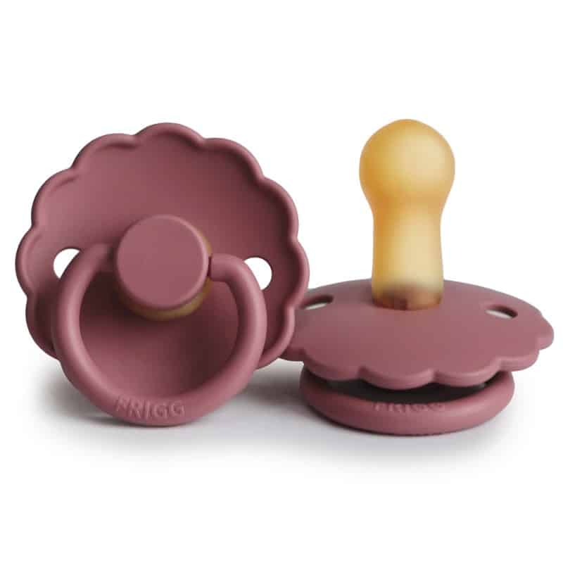 Frigg CUMLÍK DAISY CREAM, +6M, KAUČUK Variant: Dusty rose