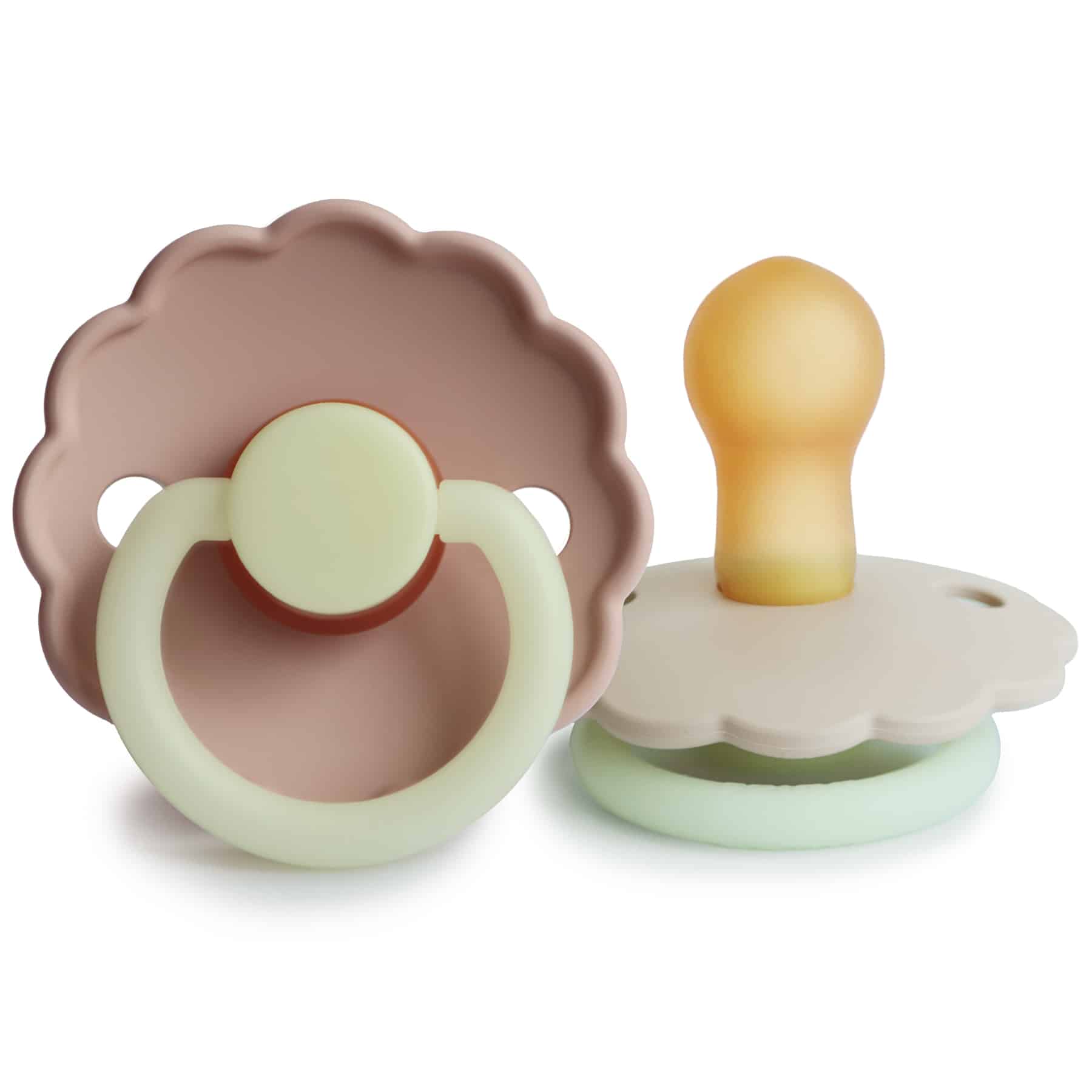 Frigg CUMLÍKY DAISY NIGHT BLUSH/ CREAM, +6M, KAUČUK Variant: BLUSH/CREAM