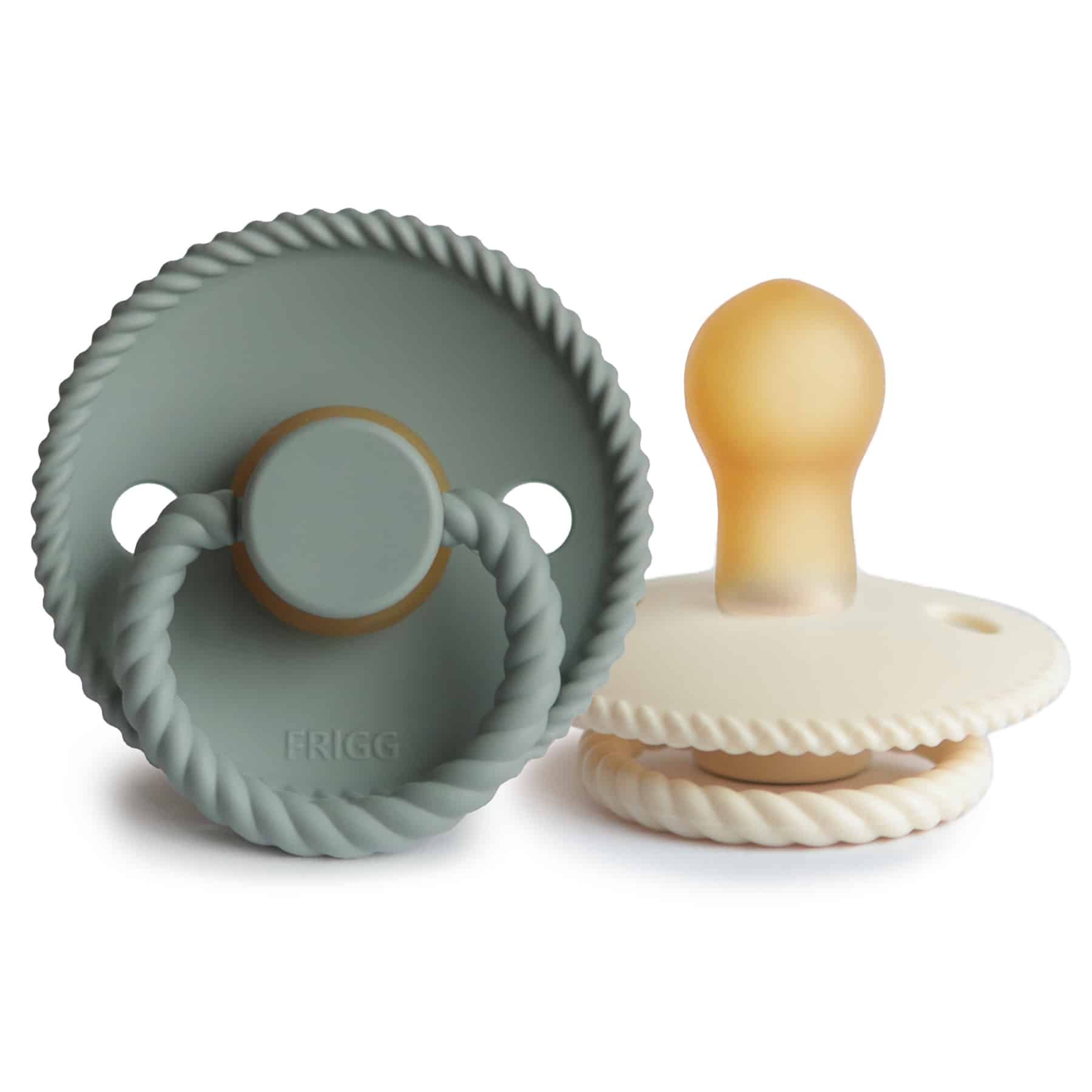 Frigg CUMLÍKY ROPE BLUSH/ CREAM, +6M, KAUČUK Variant: CREAM/ SAGE