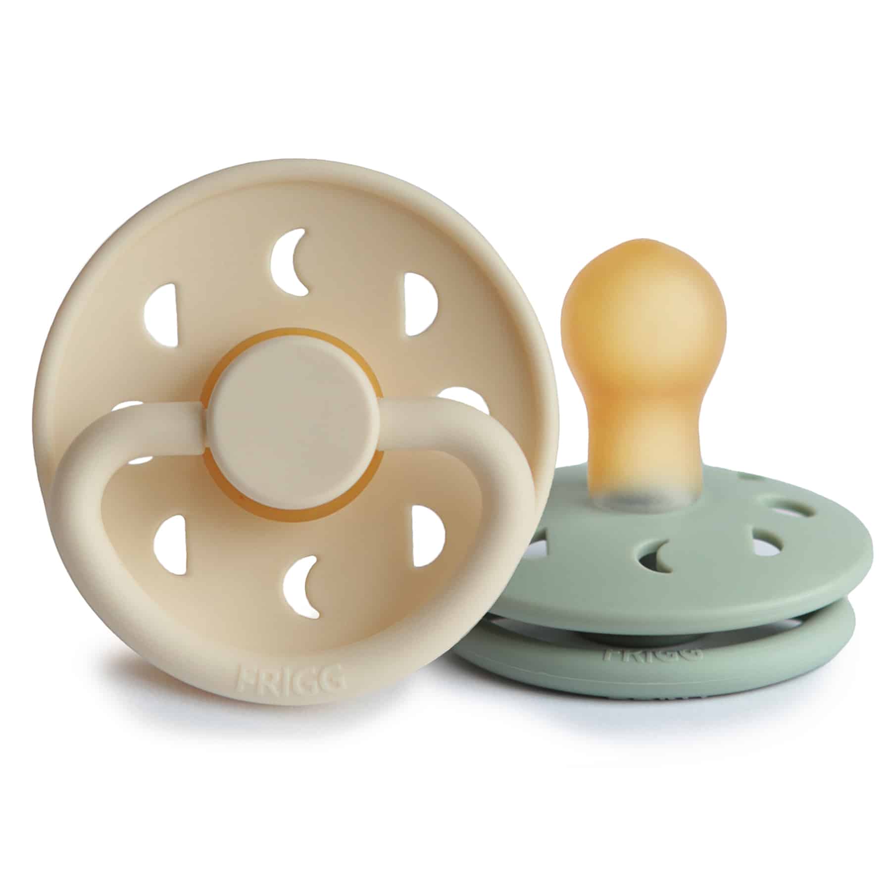 Frigg CUMLÍKY MOON PHASE BLUSH/ CREAM, +6M, KAUČUK Variant: CREAM/ SAGE