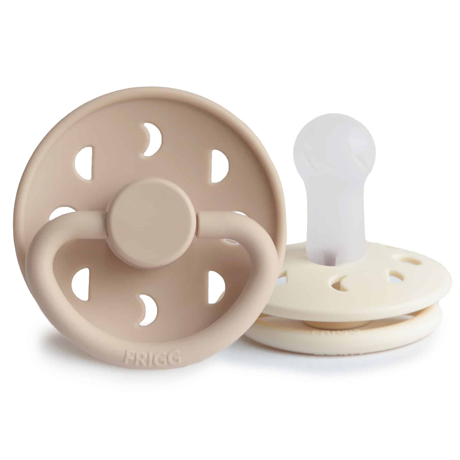 Frigg CUMLÍKY MOON PHASE BLUSH/ CREAM, +6M, SILIKÓN Variant: CREAM/ CROISSANT