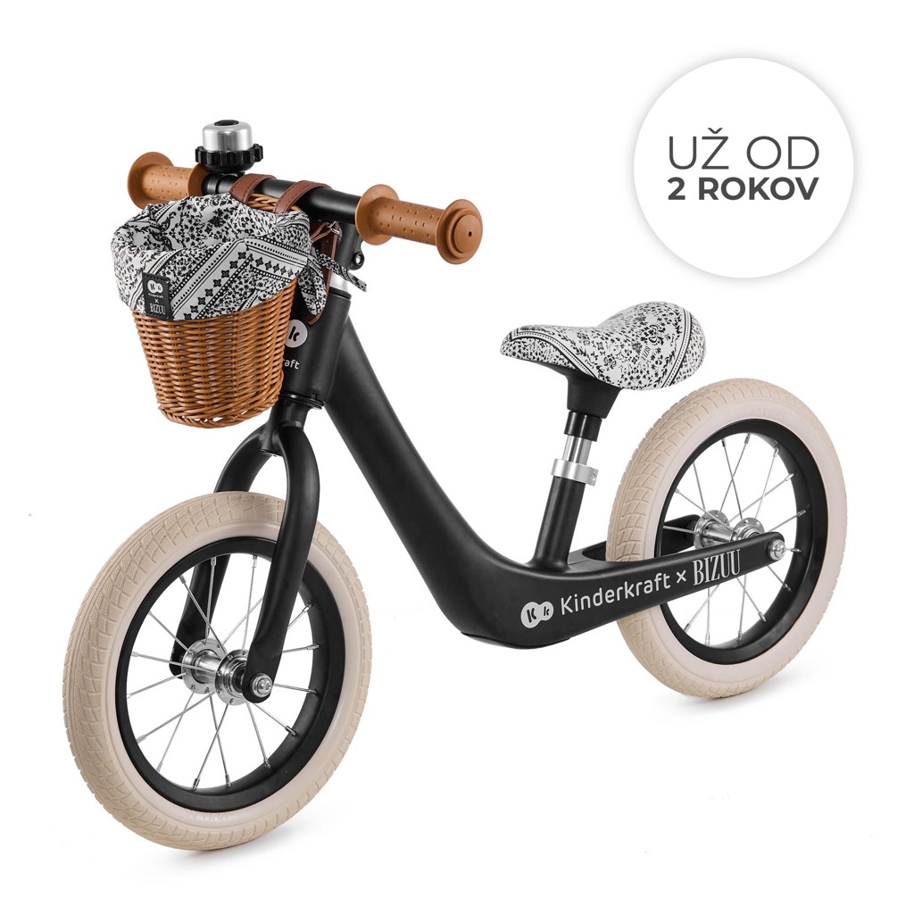 KINDERKRAFT Odrážadlo Rapid 2 Bizuu Variant: Lunar Black