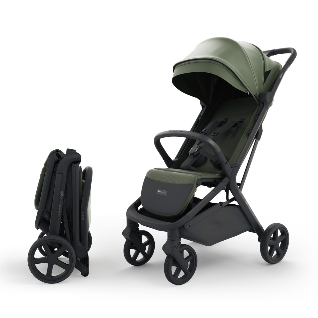 KINDERKRAFT SELECT Kočík športový Nubi 3 Variant: Mystic Green, Farba: Zelená