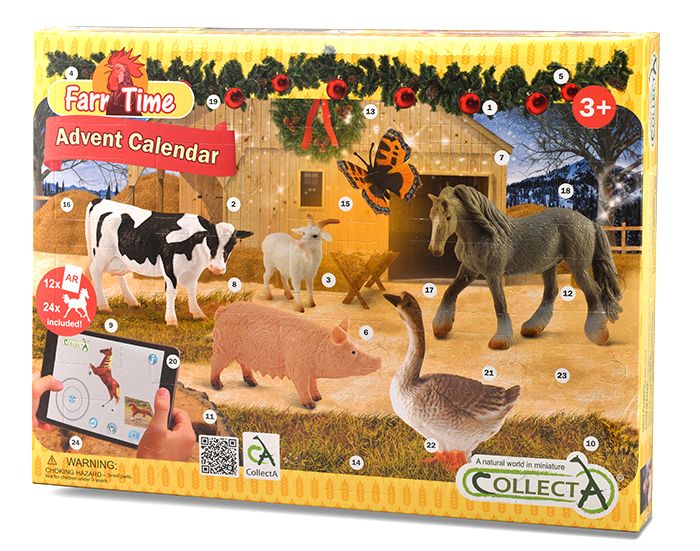 COLLECTA Adventný kalendár-farma a kone