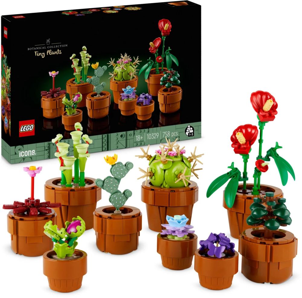Lego Miniatúrne rastliny