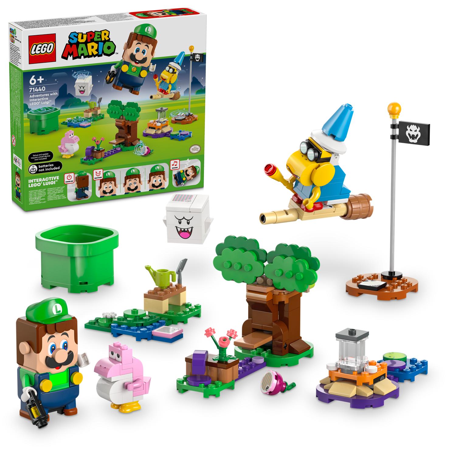 Dobrodružstvá s interaktívnym LEGO® Luigi™