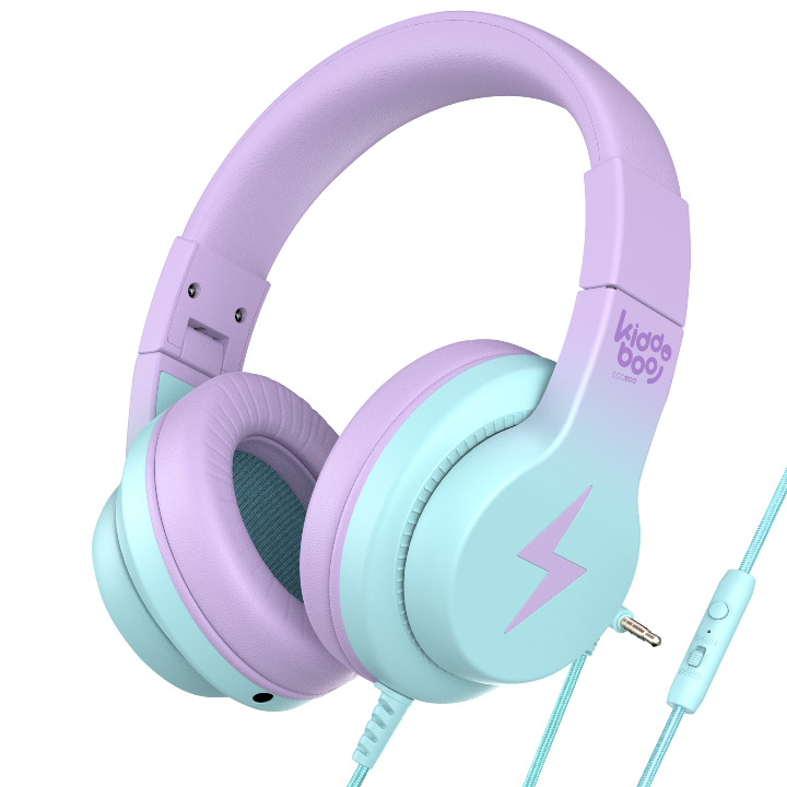 Kiddoboo Detské slúchadlá Lilac
