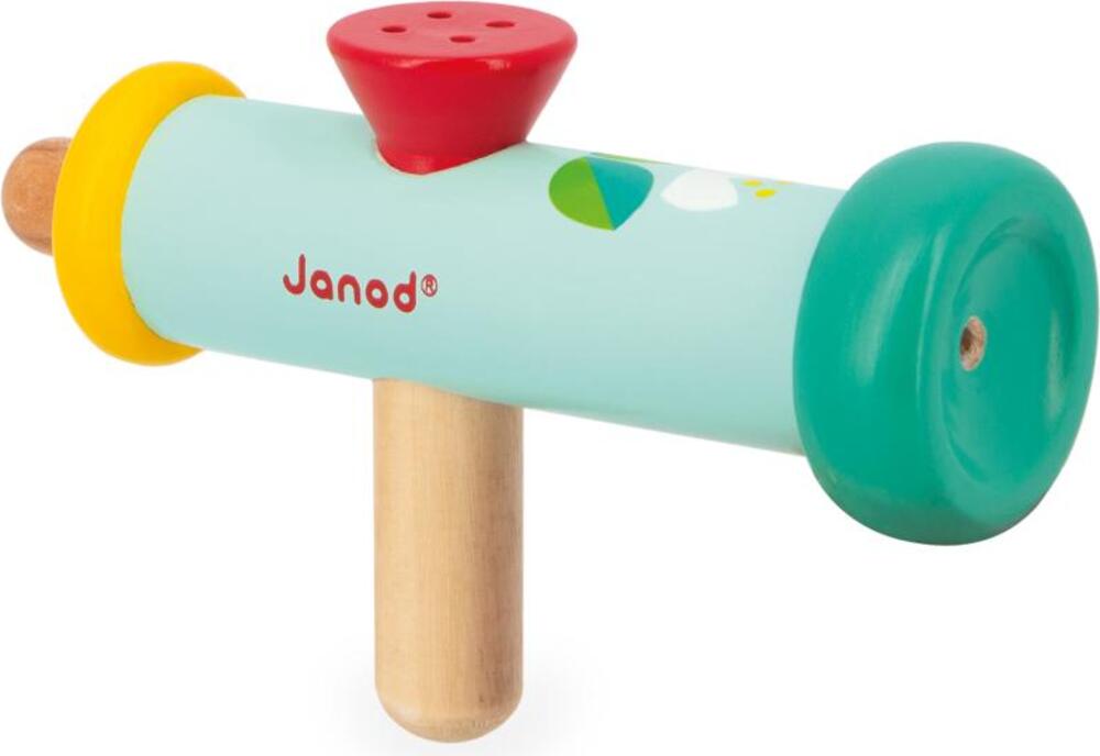 Janod Gioia Drevený hudobný nástroj pre deti Trúbka