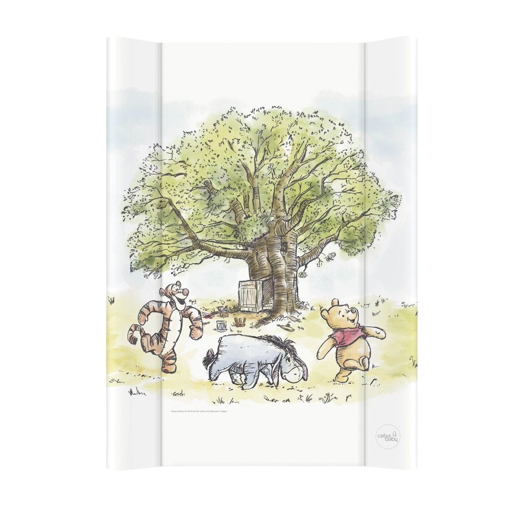 CEBA BABY Podložka prebaľovacia s pevnou doskou COMFORT (50x70) Disney Winnie the Pooh Variant: Pooh