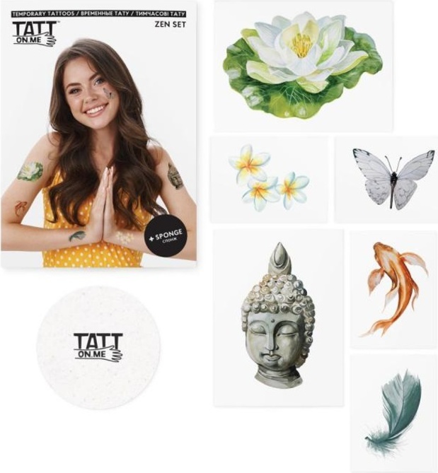 TATTonMe TATTonMe Tetovačky pre ženy Zen sada