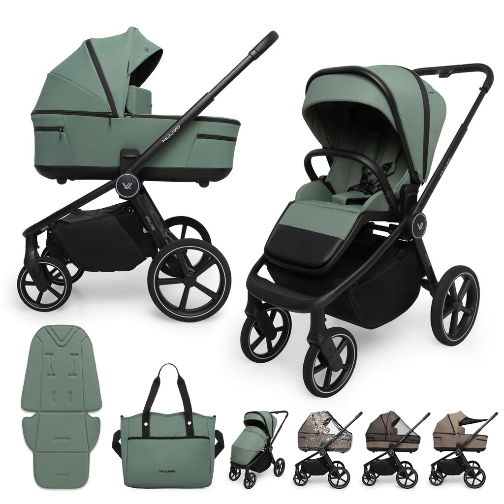MUUVO Kočík kombinovaný Five 2v1 Variant: Pine Green