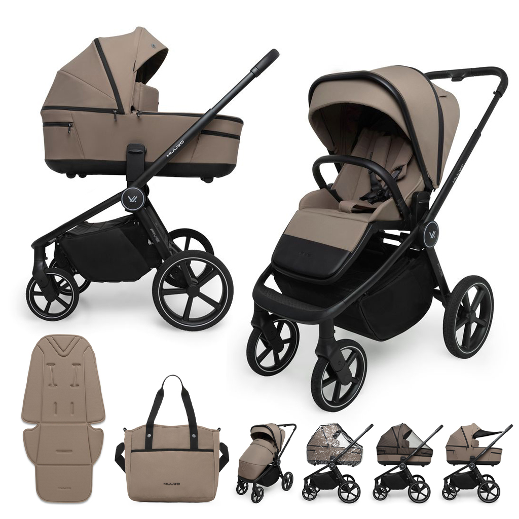 MUUVO Kočík kombinovaný Five 2v1 Variant: Mokka