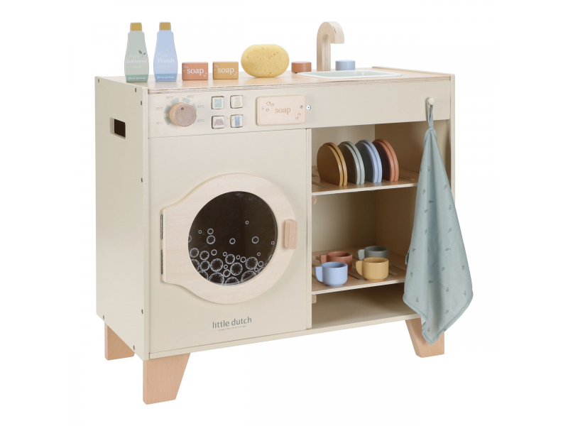 Little Dutch Práčka drevená