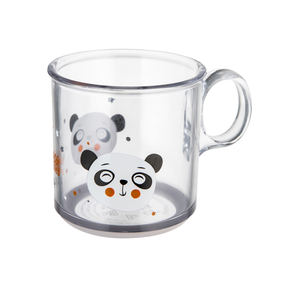 Canpol babies Hrnček protišmykový EXOTIC ANIMALS 170ml transparentný