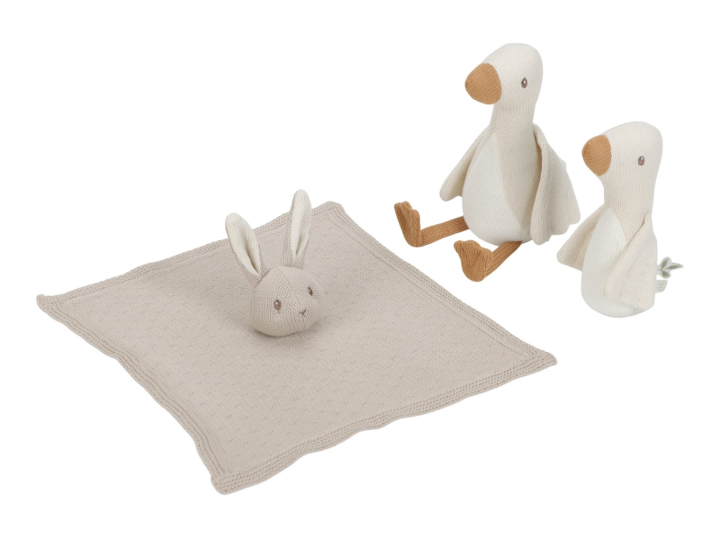 Little Dutch Darčeková sada pletená Newborn Naturals