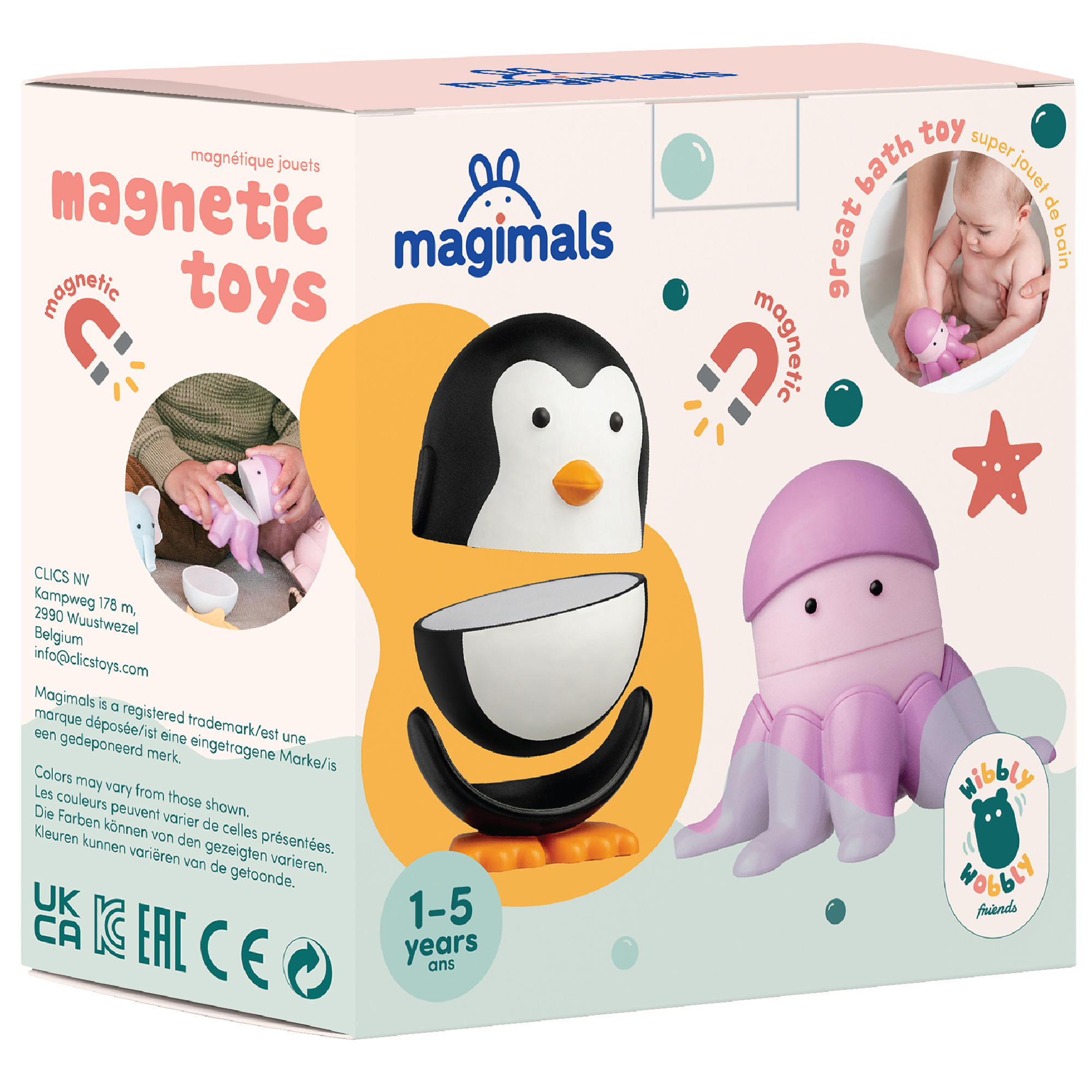 Magimals Skladacie magnetické zvieratká More