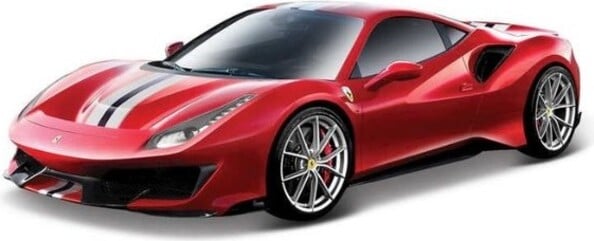 Bburago 1:24 Ferrari TOP 488 Pista (red)