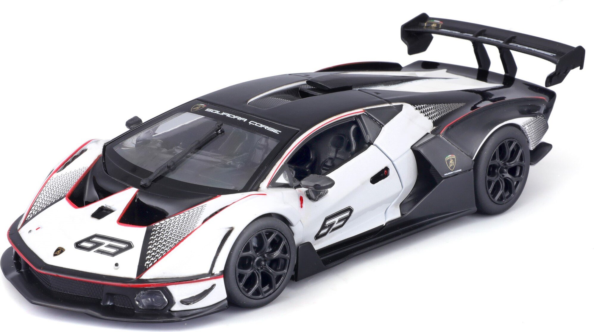 Bburago 1:32 Race Lamborghini Essenza SCV12 White