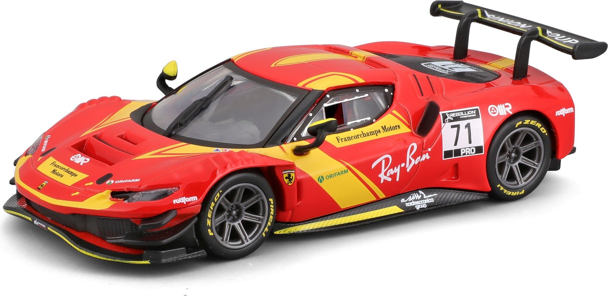 Bburago 1:43 Ferrari Racing 296 GT3 2023