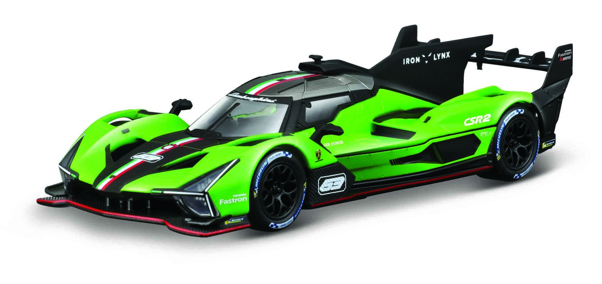 Bburago 1:43 Race Lamborghini SC63 in decorative box