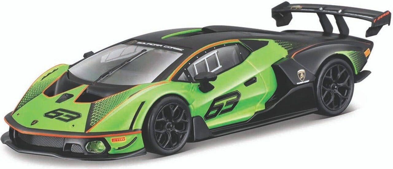 Bburago 1:32 Race Lamborghini Essenza SCV12 Green